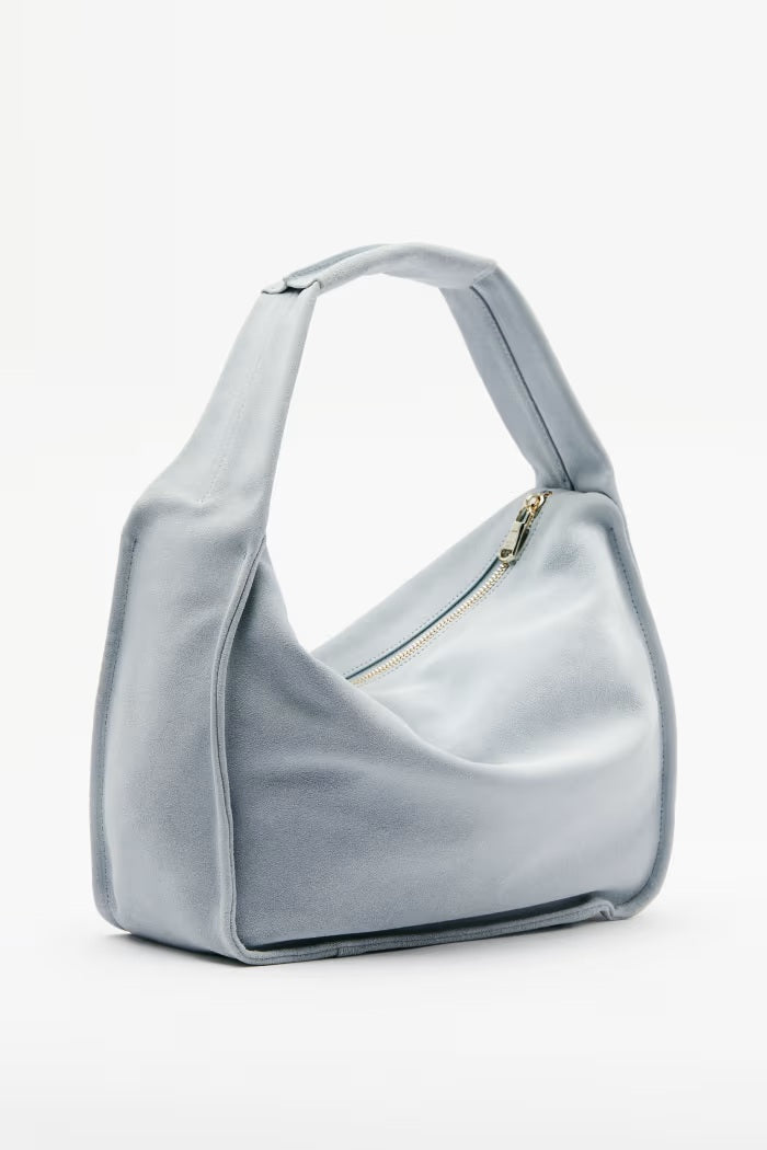 Patrizia Pepe Contemporary Hobo Suede Shoulder Bag