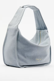 Patrizia Pepe Contemporary Hobo Suede Shoulder Bag