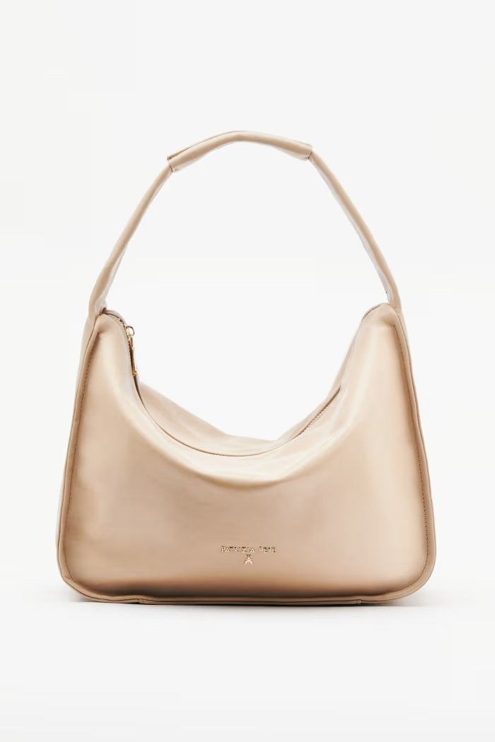 Patrizia Pepe Contemporary Hobo Leather Shoulder Bag