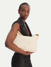 Patrizia Pepe Contemporary Hobo Leather Shoulder Bag