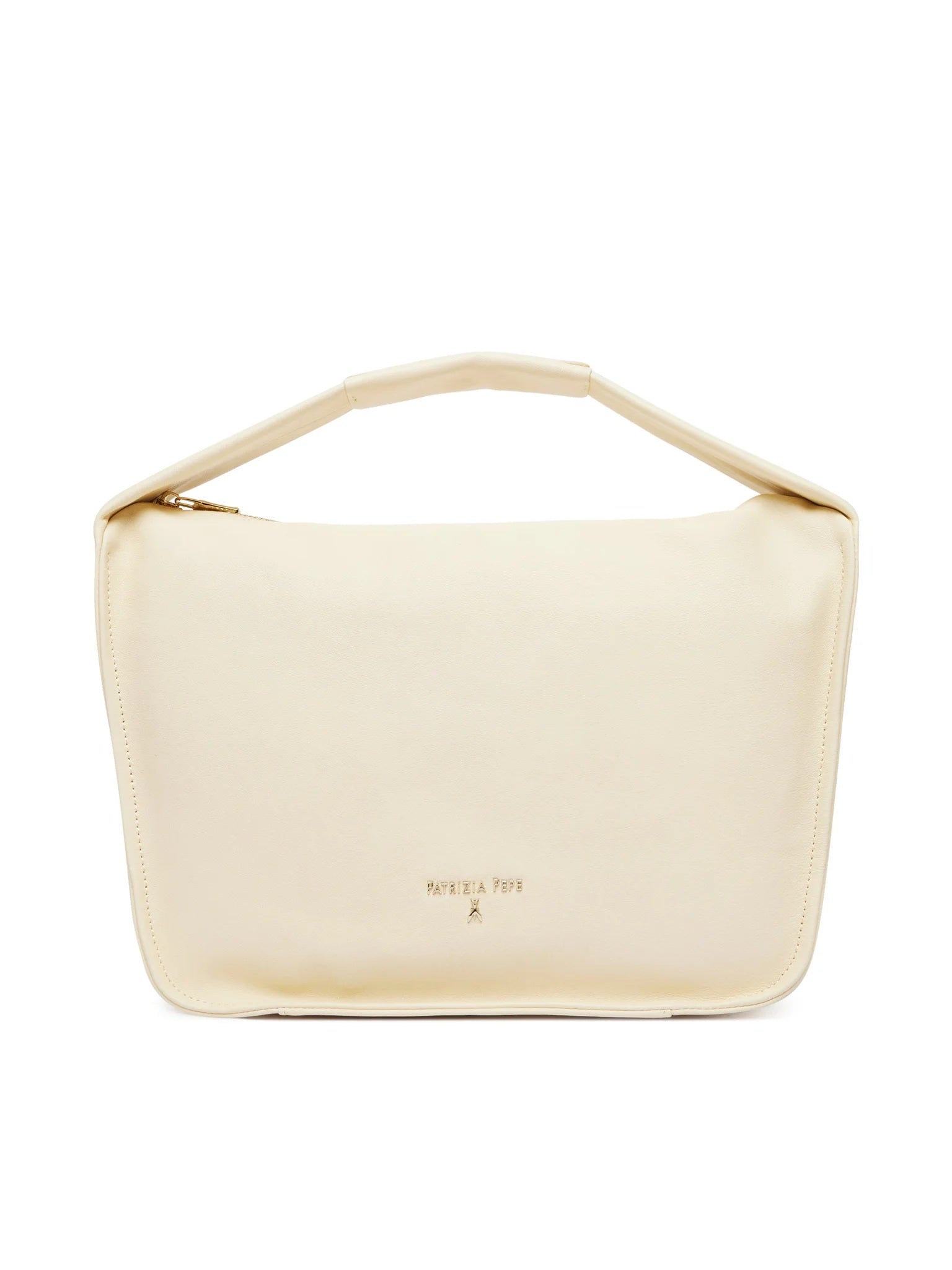 Patrizia Pepe Contemporary Hobo Leather Shoulder Bag