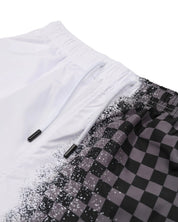 Shark In Paris Grey Swim Trunks Sprayground