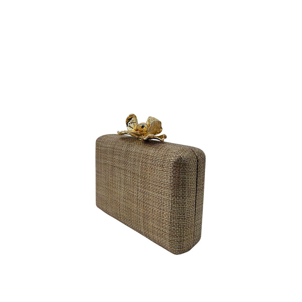 Clutch da donna con dettaglio floreale - MYLILLY