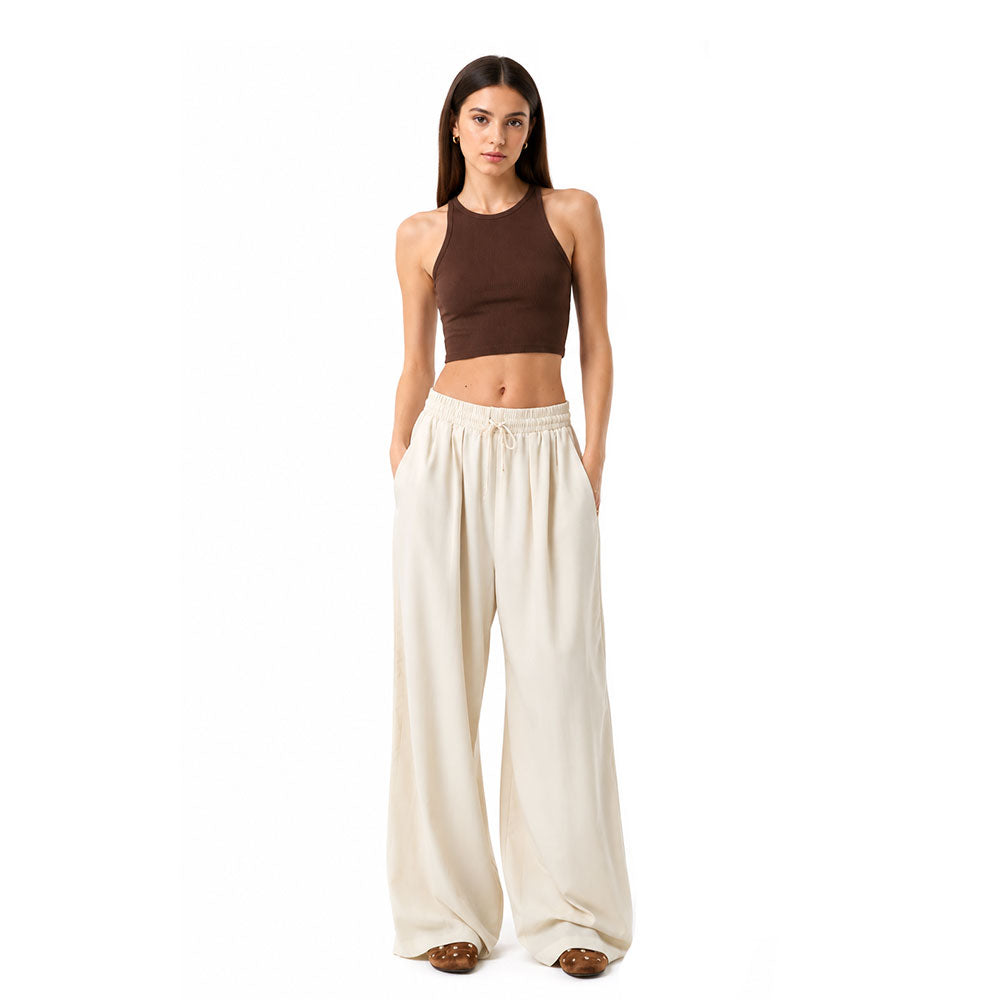 Pantalone in lino e viscosa Vicolo