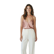 Top in satin Vicolo