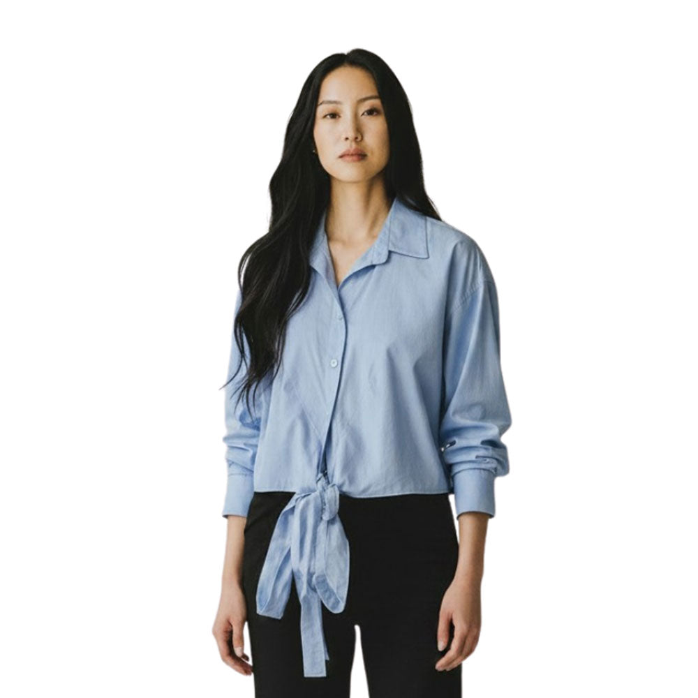 Camicia con fiocco in cotone Vicolo