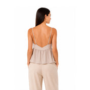 Vicolo Top with ruffle