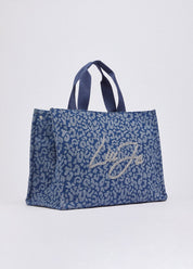 Borsa Tote Large in misto cotone Liu Jo