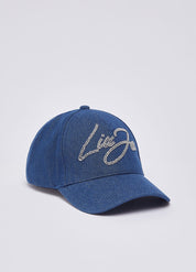 Cappello baseball in denim Liu Jo