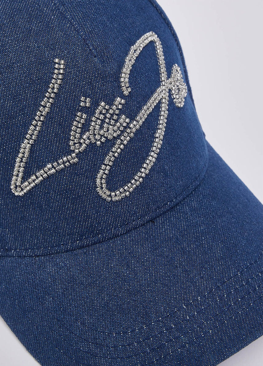 Cappello baseball in denim Liu Jo