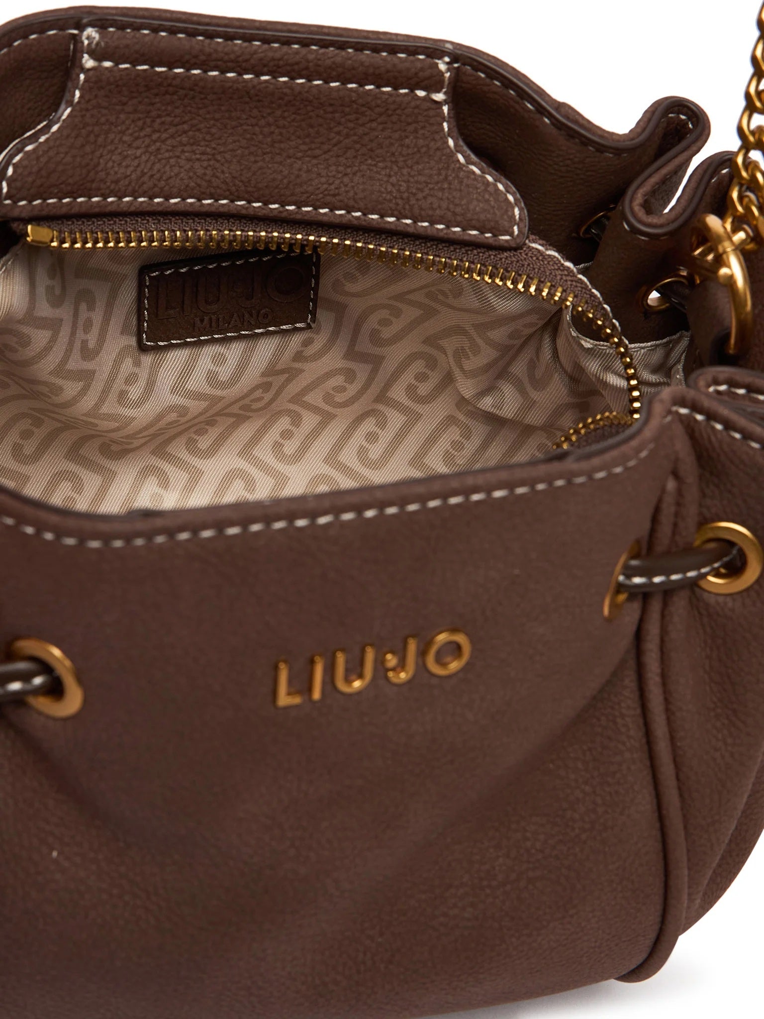 Liu Jo Ginesa M nubuck shoulder bag