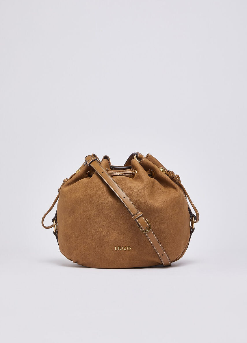 Liu Jo Ginesa nubuck shoulder bag