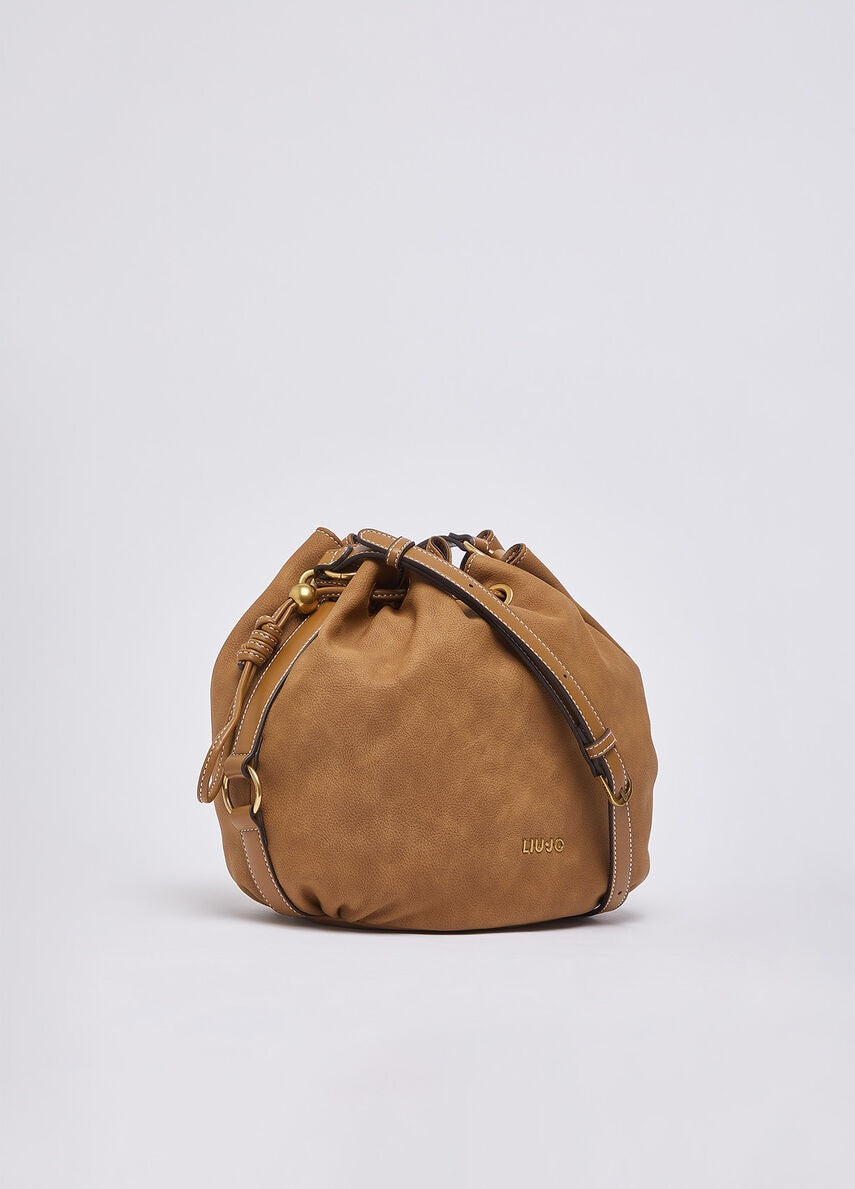 Liu Jo Ginesa nubuck shoulder bag
