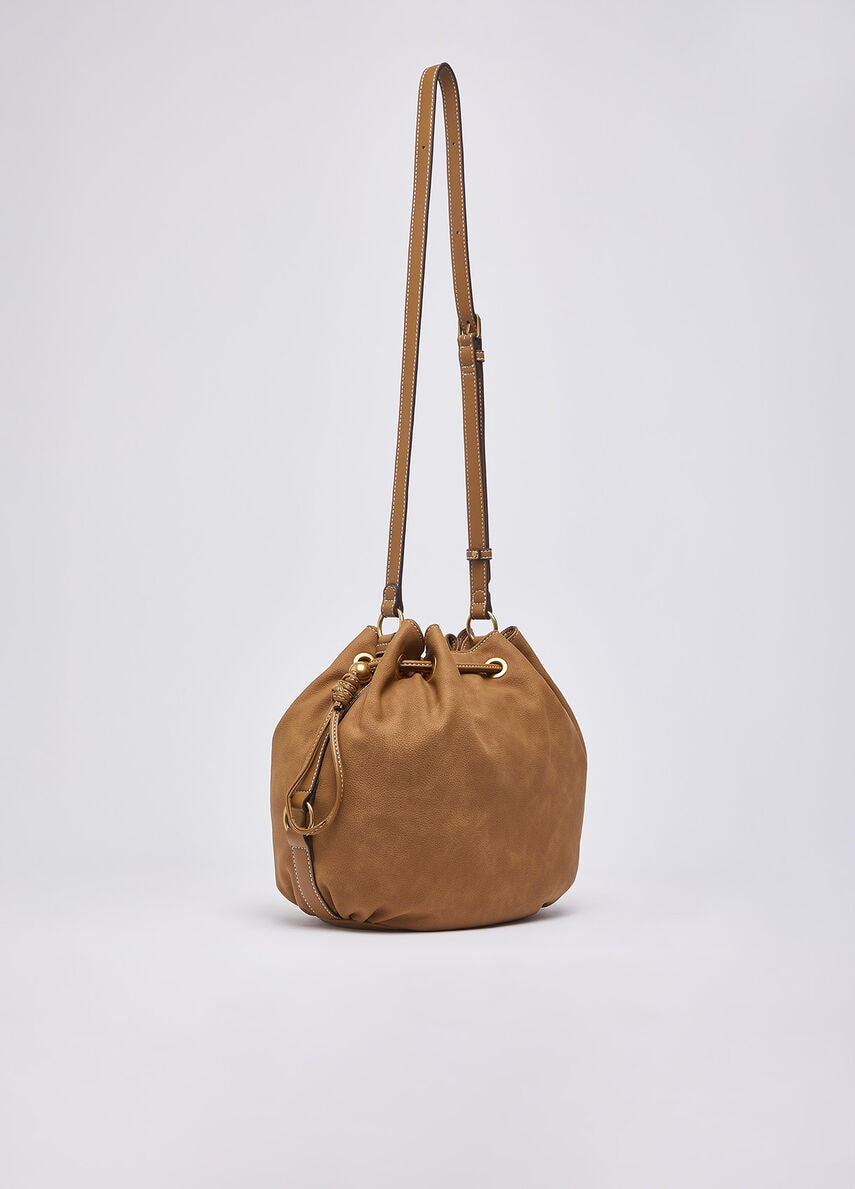 Liu Jo Ginesa nubuck shoulder bag