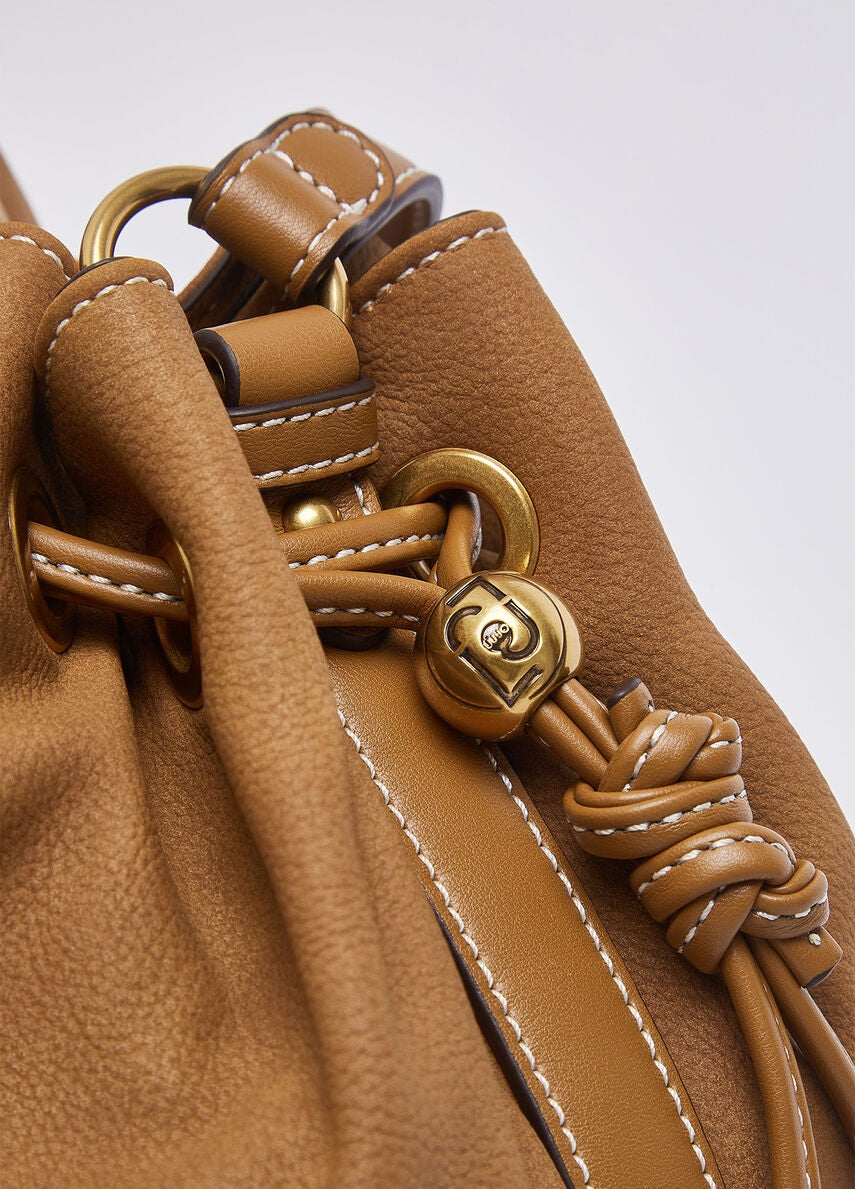 Liu Jo Ginesa nubuck shoulder bag