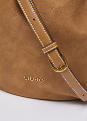 Liu Jo Ginesa nubuck shoulder bag