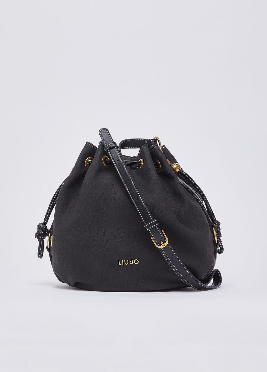 Liu Jo Ginesa nubuck shoulder bag