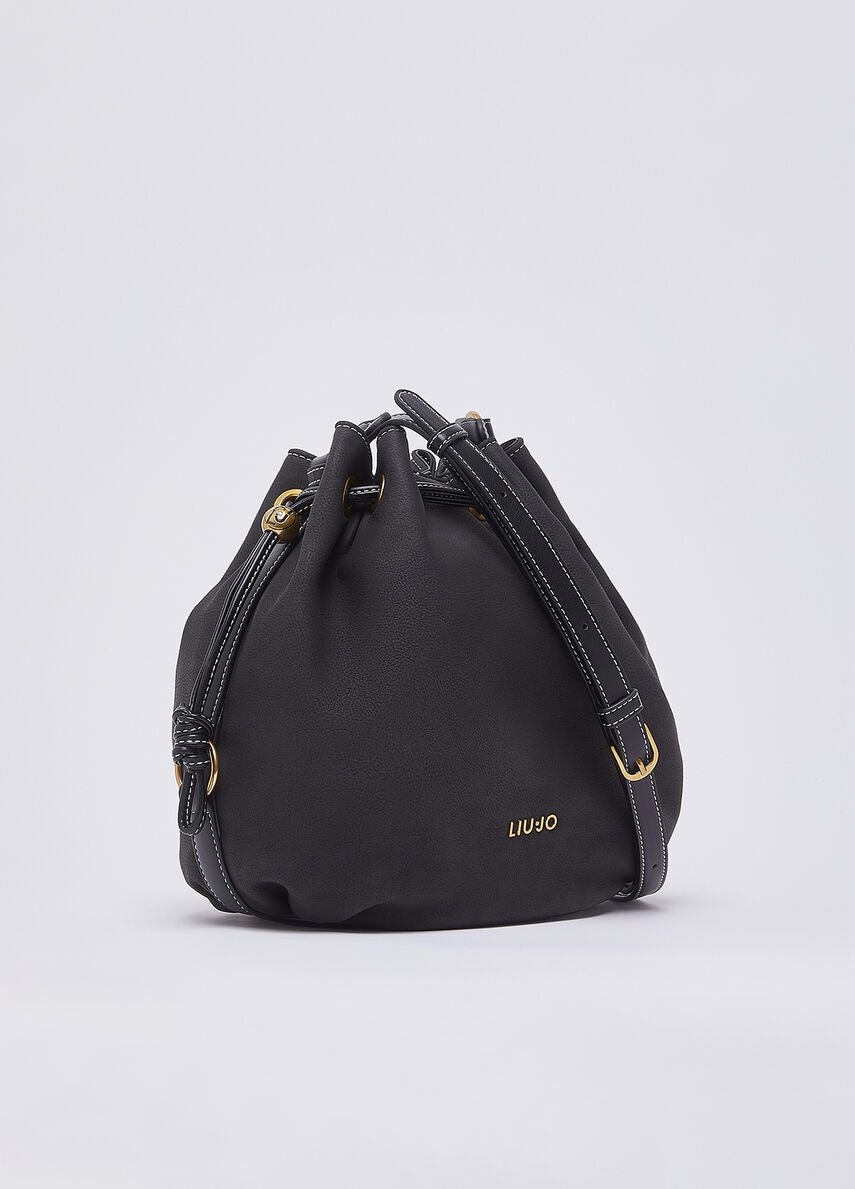 Liu Jo Ginesa nubuck shoulder bag