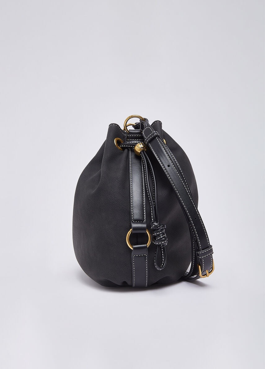 Liu Jo Ginesa nubuck shoulder bag