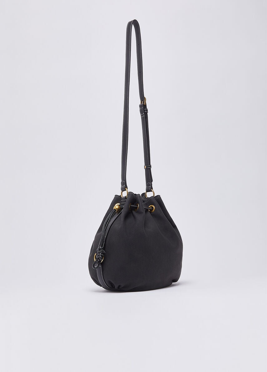 Liu Jo Ginesa nubuck shoulder bag