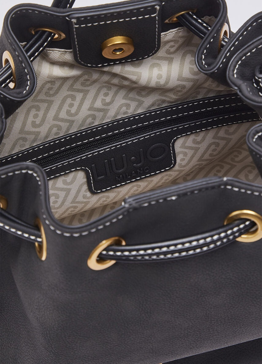 Liu Jo Ginesa nubuck shoulder bag