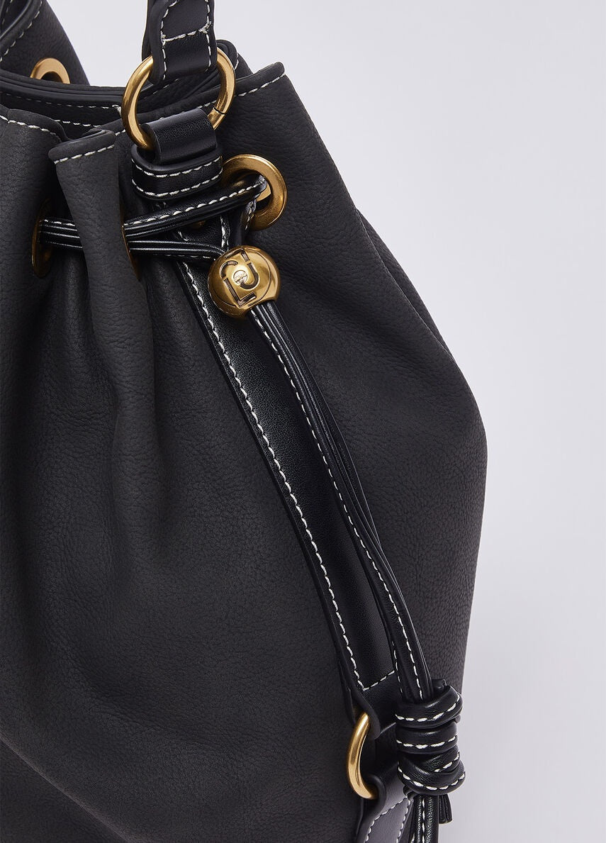 Liu Jo Ginesa nubuck shoulder bag