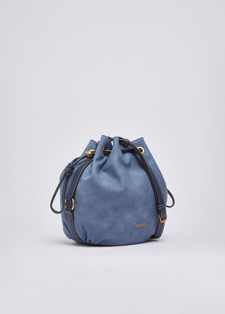 Liu Jo Ginesa nubuck shoulder bag