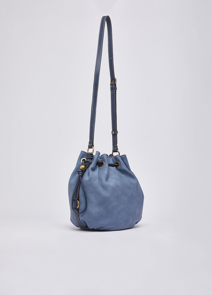 Liu Jo Ginesa nubuck shoulder bag