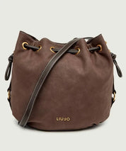 Liu Jo Ginesa nubuck shoulder bag