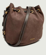 Liu Jo Ginesa nubuck shoulder bag