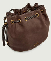 Liu Jo Ginesa nubuck shoulder bag
