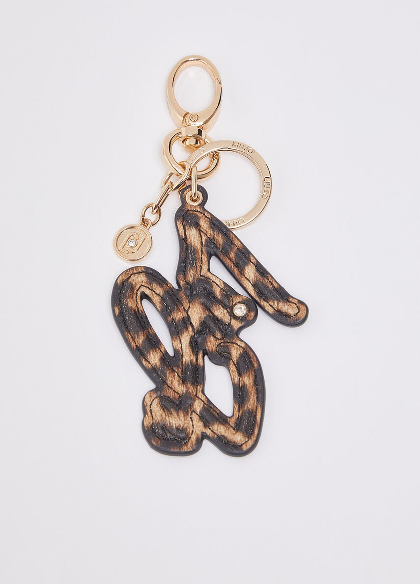Liu Jo animalier logo keychain