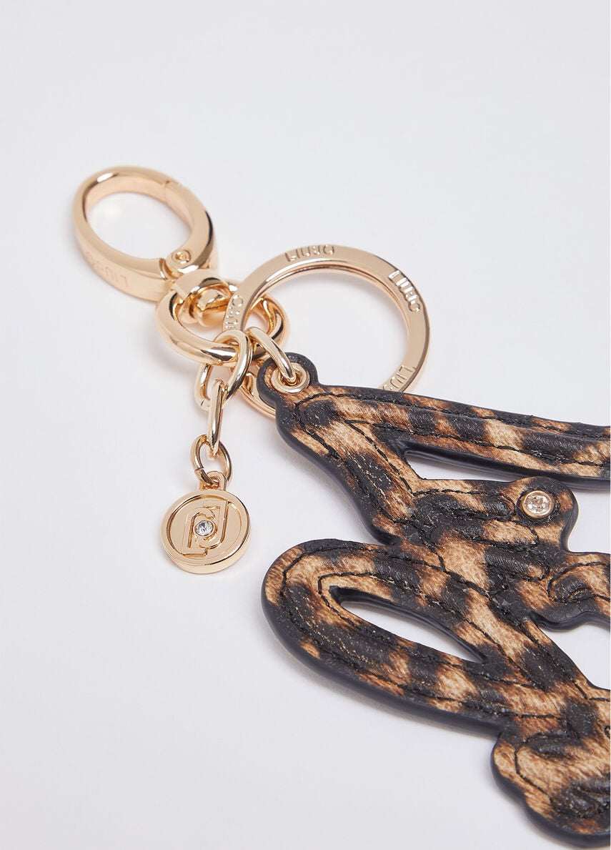 Liu Jo animalier logo keychain