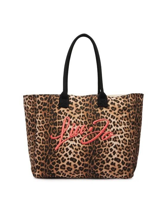 Liu Jo Plentia L Fabric Tote Bag