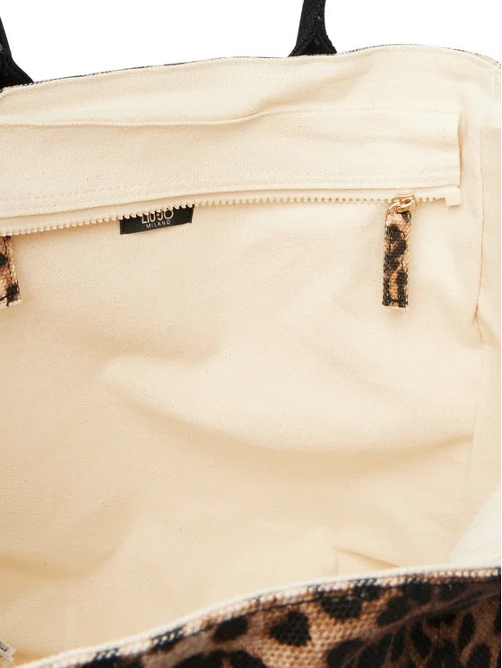 Liu Jo Plentia L Fabric Tote Bag