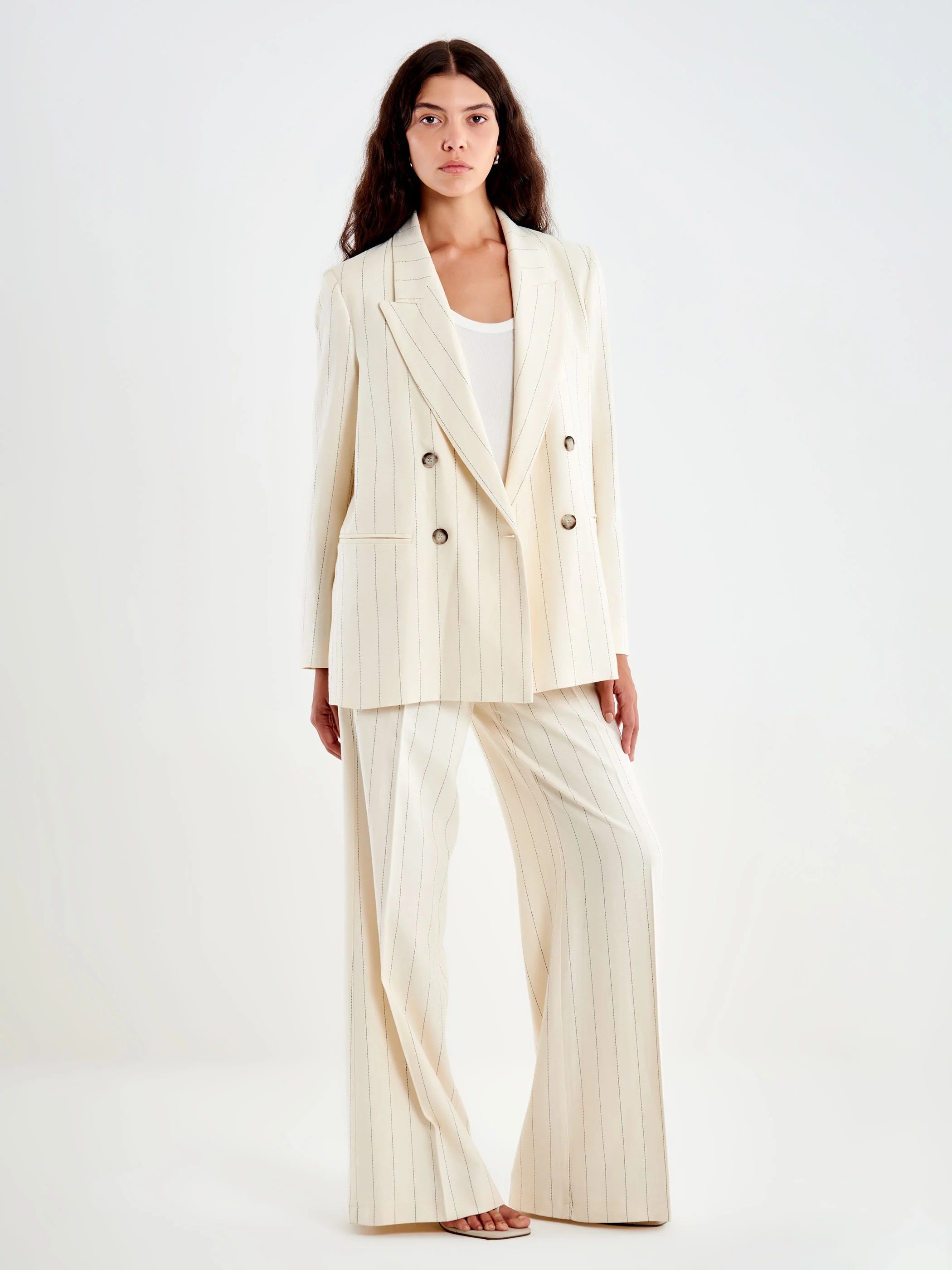 Blazer Doppiopetto Gessato Vicolo