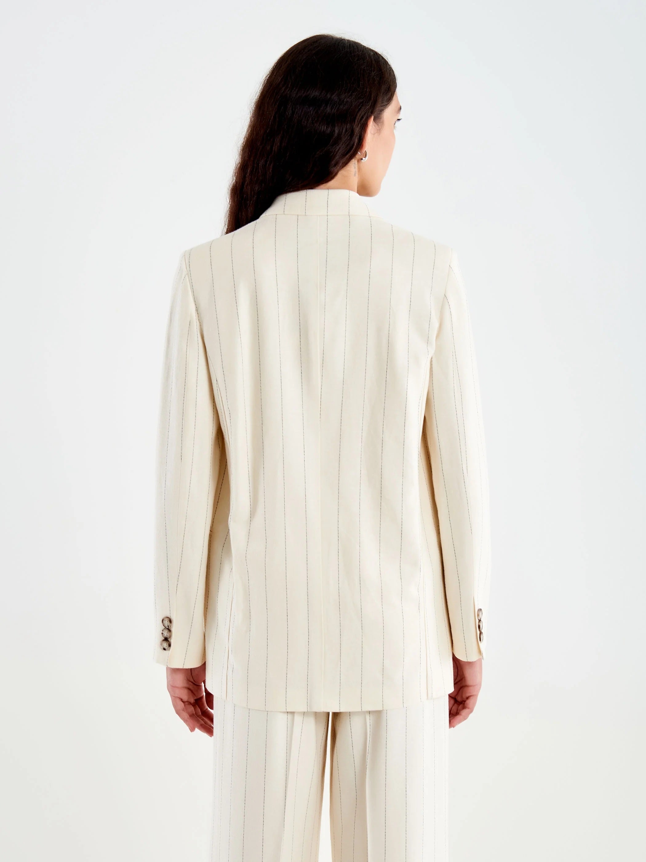 Blazer Doppiopetto Gessato Vicolo