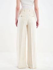 Pinstriped Boy Fit Vicolo Trousers