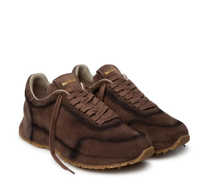 Sneakers Rocket in velour Barracuda