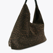 Borsa Chelsea Large Slouch Hobo in pelle scamosciata Kurt Geiger