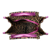 Borsa Southbank Tote Small in tessuto con motivo animalier Kurt Geiger