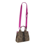 Borsa Southbank Tote Small in tessuto con motivo animalier Kurt Geiger