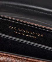 Borsa a spalla Kensington Bag in pelle stampa pitone Kurt Geiger