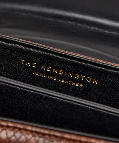 Borsa a spalla Kensington Bag in pelle stampa pitone Kurt Geiger