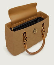 Borsa a mano Square Kensington in suede Kurt Geiger