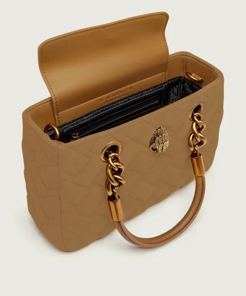 Borsa a mano Square Kensington in suede Kurt Geiger