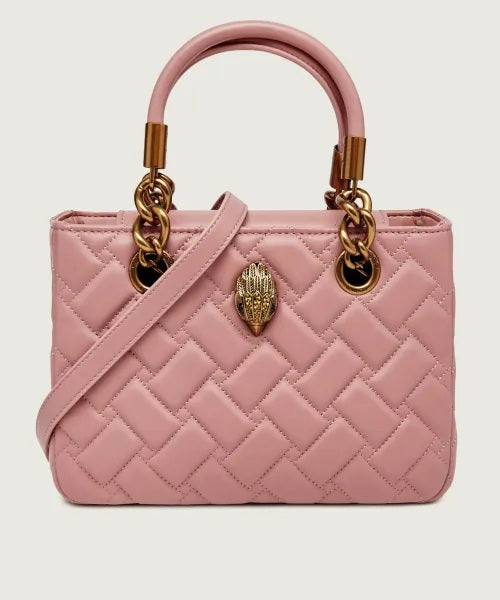 Kurt Geiger Square Kensington leather handbag