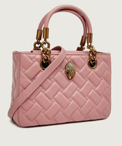 Kurt Geiger Square Kensington leather handbag