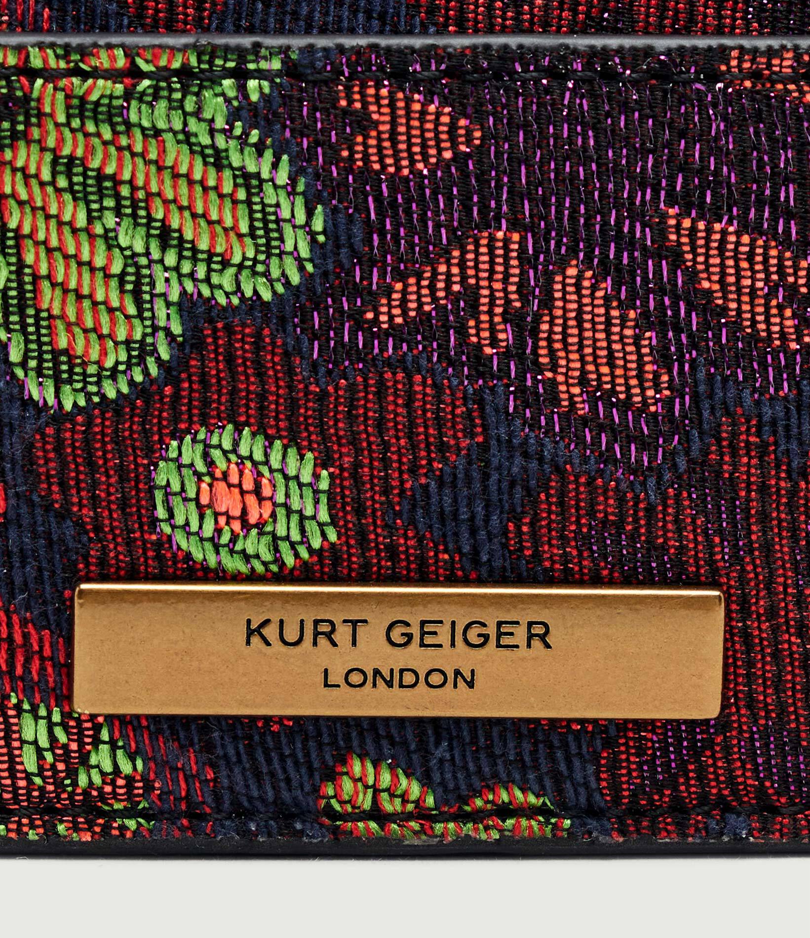 Borsa a tracolla Long Nano Shoreditch Gems in tessuto Kurt Geiger