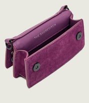 Borsa a tracolla Long Nano Shoreditch Gems in suede Kurt Geiger